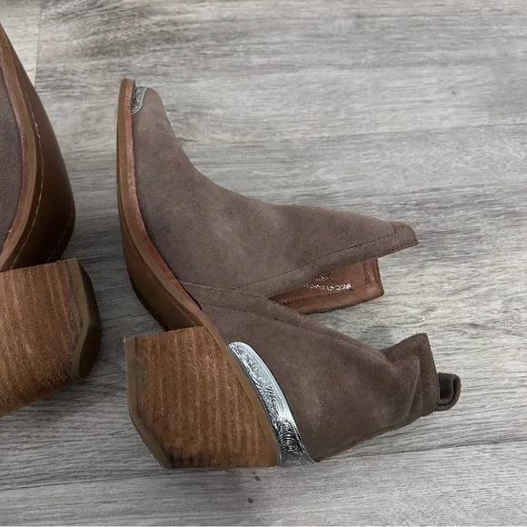 Jeffrey Campbell Cromwell Cowboy Boot Womens 6 Western Festival Rodeo Metal Tip - Picture 7 of 12